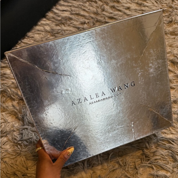 Azalea Wang  Silver Combat Boots - Picture 4 of 11